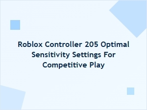 Optimal Roblox Controller Sensitivity Settings for Competitive Play